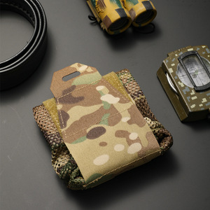 Tactical Folding Mesh Storage Bag Scorpion Camouflage MC Nylon Outdoor Sports Portable Water Bottle Bag - Product Image 3