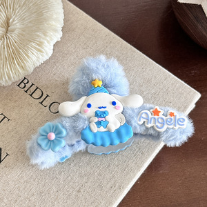 Cartone animato Sanrio acetato dolce molletta con artiglio carino forcina per bambini testa posteriore 11cm - Product Image 6