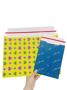 Enveloppes en papier personnalisées avec logo imprimé, emballage en carton, enveloppes d'expédition, enveloppes postales auto-adhésives, sacs cadeaux pour envois - Product Image 1