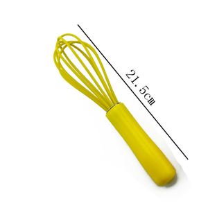 <span class=keywords><strong>Mini</strong></span> <span class=keywords><strong>fouet</strong></span> en <span class=keywords><strong>Silicone</strong></span> pour enfants, 1 pièce, de haute qualité <span class=keywords><strong>fouet</strong></span> à œufs revêtus en <span class=keywords><strong>Silicone</strong></span>, poignée en plastique, outils - Product Image 2