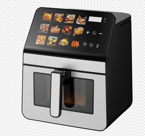 Modern LED Electric <strong>Air</strong> <strong>Fryer</strong> Nonstick Plastic Square Design Digital Control Oil-Free Roasting for Home Office Hotel 1-Year - Product Image 1