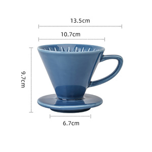Modern Design Hand Brew Coffee Pot <b>Set</b> with for V60 Filter <b>Cup</b> Home Ceramic Sharing Pot-Direct Manufacturer Order - Product Image 2