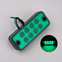 Feux de position latéraux LED ultra-lumineux 12V 24V pour camions, feux de freinage étanches à lumière constante pour remorques, fourgonnettes, rénovation/amélioration usine