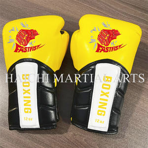Guantes de Boxeo Profesionales de Piel para Entrenamiento, Guantes de Boxeo Gigantes de 8oz, Guantes de Muay Thai Mate para Gimnasio de Boxeo - Product Image 2