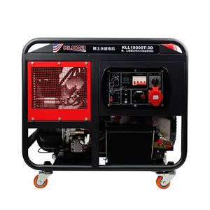 Generator tenaga listrik Standby harga rendah, 10kw kedap suara 12kva 10kw generator diesel 220V/380V 60Hz generator 3 fase diesel 10 kw