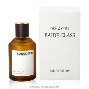 New Arrival Round Perfume <b>Empty</b> <b>Bottle</b> Crimp Pump <b>Spray</b> Frost 30ml 50ml 100ml Glass Amber Perfume <b>Bottle</b> With Box - Product Image 5