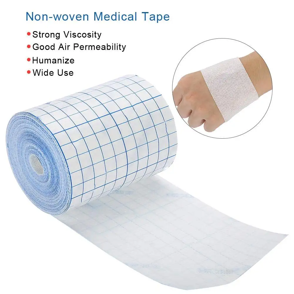 Non-Woven Wound Dressing non woven fixation roll Self Adhesive Dressing Cover Roll Medical Cover-Roll Stretch Adhesive bandages