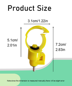 Bebedero Automático para Aves de Corral, Palomas y Pollos, con Tetina de Goteo, Modelo PH-<span class=keywords><strong>23</strong></span> - Product Image 2