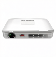 Proyektor Pintar T9S 1200 ANSI Lumens 800P HD Dekoding 4K 3D Android Baterai 2 Jam Terpasang HIFI Stereo untuk Ruang Tamu Home Theater