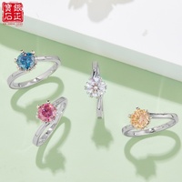 Bague pour femme en argent sterling 925 plaqué rhodium, avec tige torsadée, motif flocon de neige classique, moissanite 1 carat couleur D, certifiée GRA, de luxe