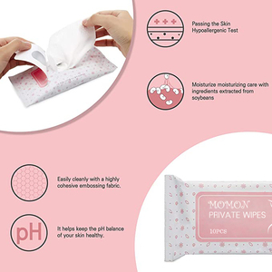 Yoni – lingettes non parfumées pour femmes, étiquette personnalisée biologique, vagin, soins sexuels intimes, tasse de nettoyage - Product Image 3