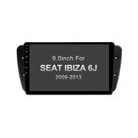 Lecteur DVD de voiture 9,0 pouces pour Seat Ibiza 6j 2009-2013, système Linux Allwinner T113-S4, CarPlay sans fil, Android Auto, Hicar