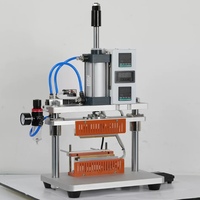Scelleuse thermique pneumatique à pédale pour sacs en plastique PP, aluminium et papier kraft – Machine de scellage à chaud