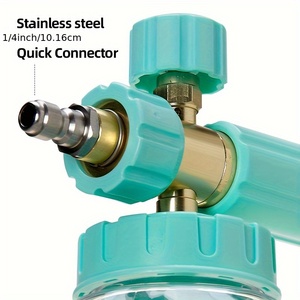 La bouilloire en mousse de lavage de voiture en cuivre est équipée d'une prise rapide - Product Image 4