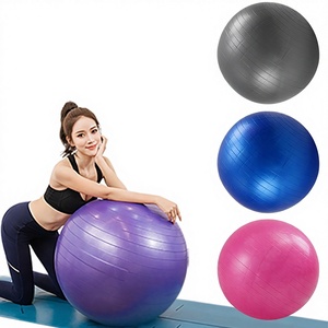 ลูกบอลทรงกลม PVC หนาพิเศษสำหรับโยคะและพิลาทิส เหมาะสำหรับสตรีมีครรภ์และเด็ก - Product Image 5