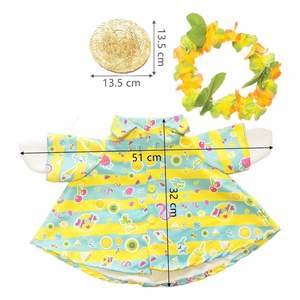 Camisa Hawaiana Americana Personalizada de Fábrica 2026, Bikini de 23 Pulgadas con Estampado Tropical de Ganso para Decoración, de Poliéster - Product Image 3