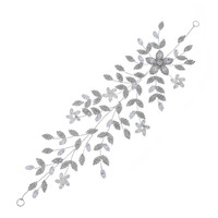 RE3896 Design Unique Luxe Zircon Cubique Diadème de Mariage Bandeau en Cristal pour Mariées