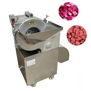 Automatic Mushroom Dicer Fruit Vegetable Cube Cutting Machines Vegetable Slice Shred Dicing Machine