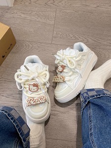 Zapatos Deportivos Blancos KT Cat 2024, <span class=keywords><strong>Lindos</strong></span> y Versátiles <span class=keywords><strong>para</strong></span> <span class=keywords><strong>Mujer</strong></span>, Suaves, Antideslizantes, con Suela Vibram, <span class=keywords><strong>para</strong></span> Invierno, Primavera y Verano - Product Image 5