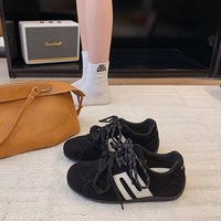 Baskets compensées en cuir pour couple, nouvelle collection, design tendance, confortables, respirantes, à lacets, pour sports de plein air, légères, souples, antidérapantes