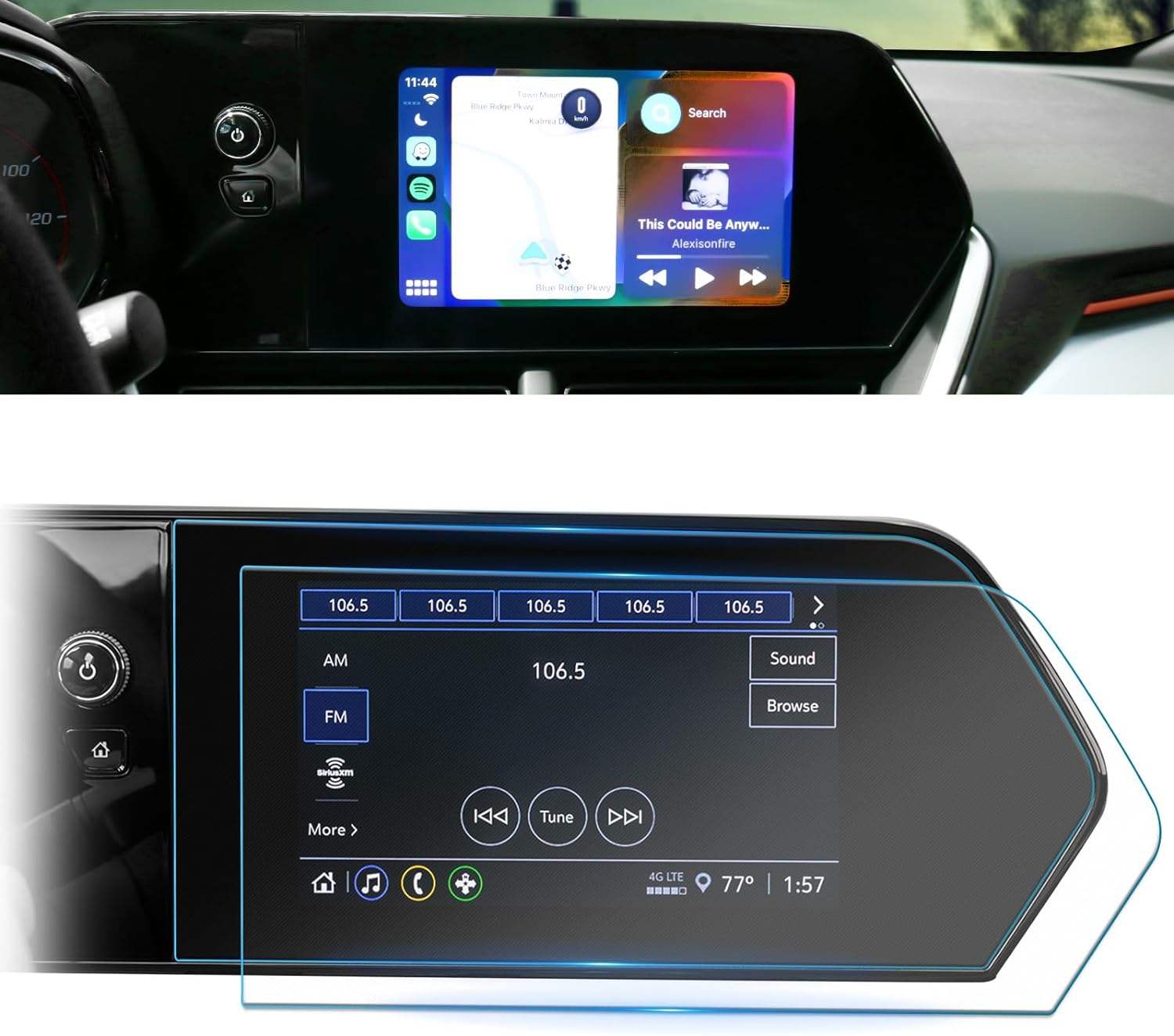 Para Chevy Chevrolet Trax y Trailblazer 8 pulgadas navegación 2024