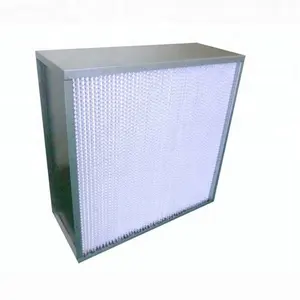 China Suppliers For Customizable H11 H12 H13 Multi Function HEPA Filters Deep Pleated HEPA Filter For Laminar Air Flow Hoods