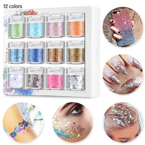 AGG-confeti de purpurina para decoración de cosméticos, multicolor - Product Image 6