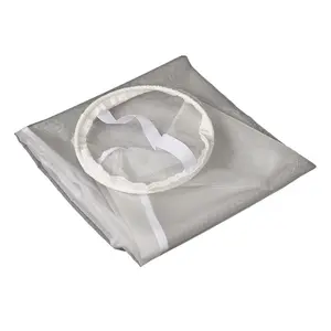 China Supply Customized Size Nylon mesh Swimming Pool Liquid Filter Bag 5-800 micron NMO filter bag
