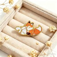 Broche personnalisée créative en émail souple motif ours brun de dessin animé, en alliage de zinc, pour vêtements et sacs à dos, vente en gros