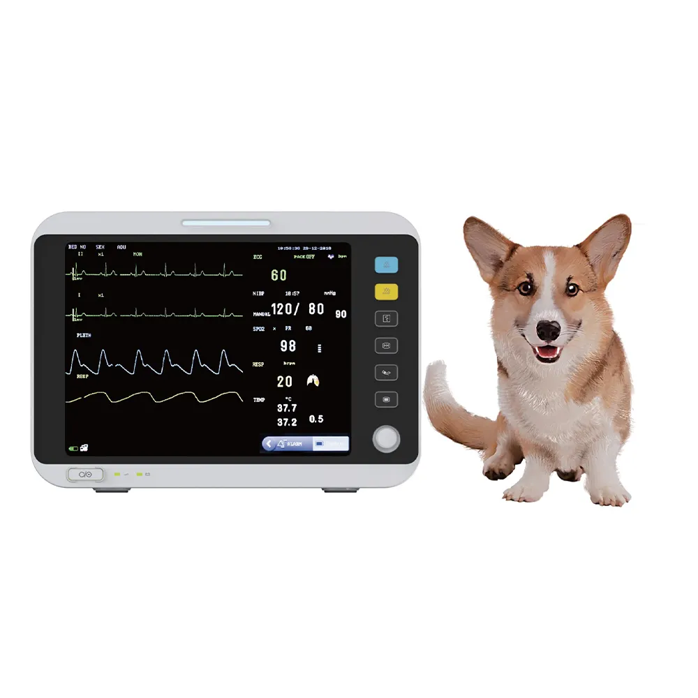 MY-W003D bác sĩ thú y thiết bị di động đa thông số thú y Blood Pressure Monitor cho pet Animal