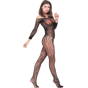 Ins populaire ver impression Lingerie Femme Sexy sans entrejambe body sous-vêtements femmes Sexy érotique bas de corps Lingerie W080 - Product Image 2