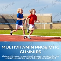 Amaz Marque privée Fourniture d'usine Bonbons multivitaminés pour enfants Adultes Vegan Formule sans gluten Supplément pour le système immunitaire