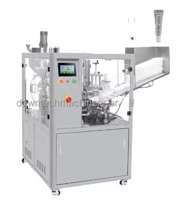 Remplisseuse et scelleuse de tubes en plastique entièrement automatique en acier inoxydable HX-009 pour dentifrice et eau - Product Image 1