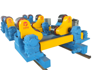 Rotateur de soudage auto-alignant série Datang <span class=keywords><strong>DZG</strong></span>, capacité de charge 5T-300T, vitesse VFD pour cuve sous pression - Product Image 1