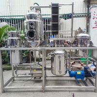 JOSTON 10L 20L 100L en acier inoxydable huile huiles essentielles unité d'extraction par reflux machine minitype unité d'extraction et de concentration