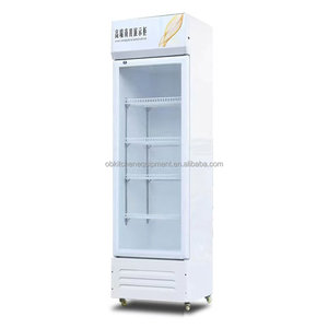 Enfriador de botellas de 1 puerta para exhibición minorista, enfriador abierto, máquina enfriadora de cerveza para bares, suministros para almacenes y supermercados - Product Image 1