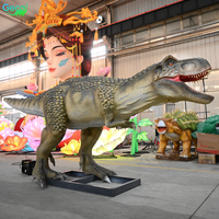 Modèle de dinosaure de grande taille pour parc d'attractions, dinosaure animatronique 3D, fabricants de dinosaures animatroniques personnalisés