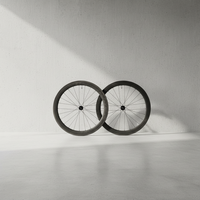 Magicbros MG-R500, Llanta de Bicicleta de Piñón Fijo de Alta Calidad, 32H, Logotipo Reflectante, Una Velocidad, Profundidad de Llanta de 40 mm, Clincher, Aleación de Aluminio