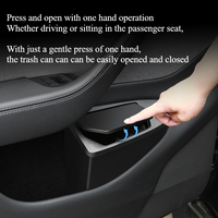 Poubelle de rangement pour porte avant de Tesla Model Y Juniper 2025, boîte de rangement multifonctionnelle pour porte de voiture, accessoires de voiture