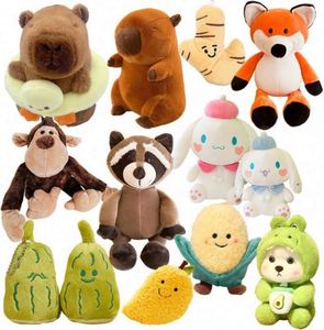 Adorables jouets en peluche super doux Kawaii, pieuvre, requin, dinosaure, design mignon, anti-stress, livraison gratuite, emballés sous vide - Product Image 2