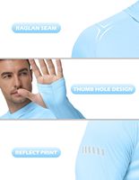 Hoodie de protection solaire UPF 50 pour homme Roadbox, manches longues, quatre saisons, sportif, pêche, natation, randonnée, course à pied, entraînement, rash guard