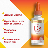 Gouttes liquides orales de vitamine D3 et de magnésium Nutrilite Power pour adultes et adolescents