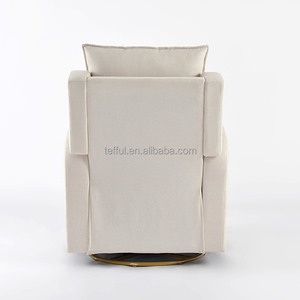 Sillón Reclinable Giratorio Tapizado para la Sala de Estancia de Bebés, Ideal para Padres Primerizos - Product Image 5