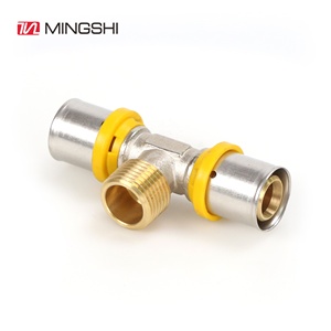 Pex al pex connexion rapide pro presse cuivre pe tuyau laiton t raccords - Product Image 5