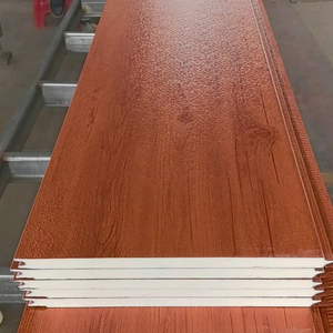 Qohnmobil Modern Isolatiepaneel Stalen Buitenmagazijn Buitenmuur Dak Koude Kamer Werkplaats Keuken Prefab Huis Pu - Product Image 1