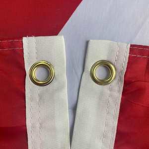 Американский флаг США <span class=keywords><strong>3x5</strong></span> футов, уличный, двусторонний, 3-слойный, яркие цвета, 220D, сверхпрочный, сделано в США, флаг-баннер с 2 люверсами - Product Image 5