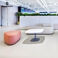 SpaceUnited Modern Commercial Public Area Biblioteca Terminal de aeropuerto Combinación Oficina y sofá de ocio