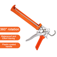 Pistola de calafateo eléctrica Manual SEIMEDA, mango de hierro, herramienta de mano de grado Industrial DIY, barril de plástico para construcción personalizable OEM