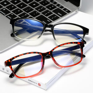 Nouveau populaire multicolore classique petit cadre carré couleur Transition changement Anti lumière bleue bloquant les lunettes photochromiques - Product Image 3
