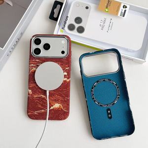 Funda Magnética Anticaída de Fibra con Diseño de Montaña Nevada Personalizada 2026 para iPhone 18 17 16 15 Pro Max 17E - Product Image 2